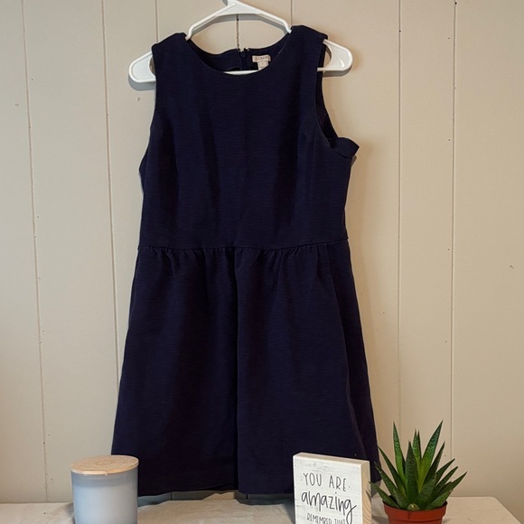 J. Crew Dresses & Skirts - J. Crew Purple Sleeveless Fit-and-Flare Mini Dress